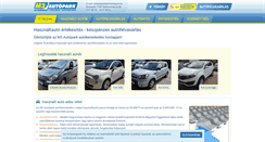 Desktop Screenshot of m3autopark.hu